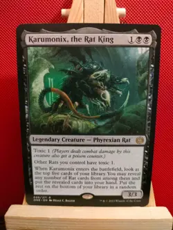 Karumonix, the Rat King - Phyrexia: All Will be One - Rare - NM - MTG - Image 1