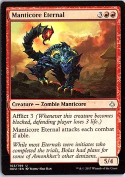 Manticore Eternal U Hour of Devastation 103 LP MTG - Image 1