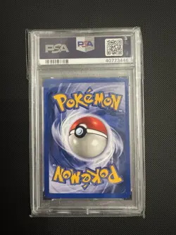 1999 POKEMON BASE SET UNLIMITED #4 CHARIZARD-HOLO PSA 9 - Image 2