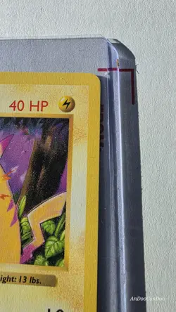 Pikachu Red Cheeks Base Set Shadowless 1999 Pokemon (c) - Image 5