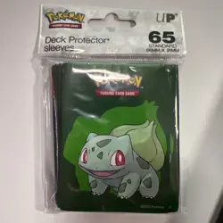 Bulbasaur 2022 POKEMON ULTRA PRO DECK PROTECTOR SLEEVES 65ct - Image 1