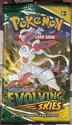 Evolving Skies Booster Pack Art Set (4) EMPTY - Pokemon 2021 - Image 2