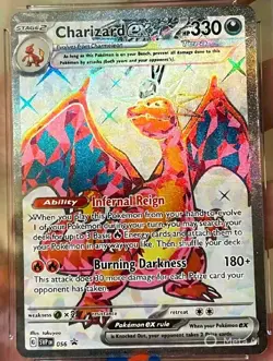 Charizard ex SVP 056 Black Star Promo Full Art Pokemon TCG Card NM - Image 1