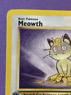 Pokemon TCG Meowth Jungle Set 1st Edition 56/64 Common NM - Image 3