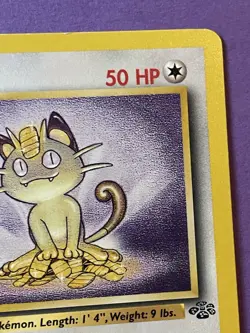 Pokemon TCG Meowth Jungle Set 1st Edition 56/64 Common NM - Image 4