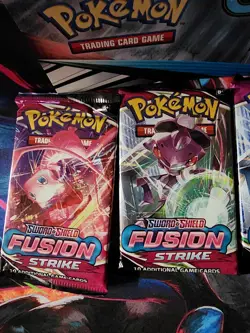 Pokemon Fusion Strike Lot of 4 Booster Packs New & Sealed - Image 2