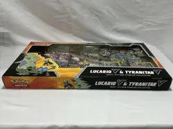 Pokemon TCG LUCARIO V & TYRANITAR V - Heavy Hitters Premium Collection Box - Image 5