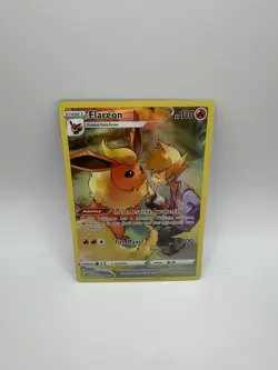 Pokemon TCG Flareon Brilliant Stars TG01/TG30 Holo Secret Rare - Image 1