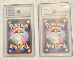 Pokemon Lot of 2 CGC Gem Mint 10 JPN Slabs Cresselia and Fraxure - Image 2