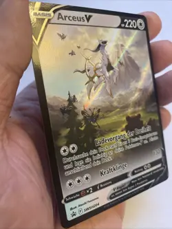 Arceus V Promo Rare | Schwert & Schild | #SWSH204 | Chase | Pokemon TCG Deutsch - Image 4