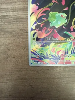 2025 Pokemon Mega Evolutions Bulbasaur 133/132 Illustration rare IR - Image 3