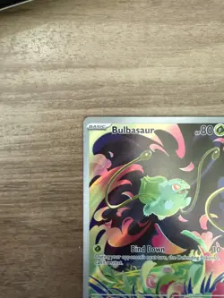 2025 Pokemon Mega Evolutions Bulbasaur 133/132 Illustration rare IR - Image 5
