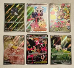 Pokemon Phantasmal Flames Lot of 6 Mega Lopunny SIR & Illustration Rare’s - Image 1