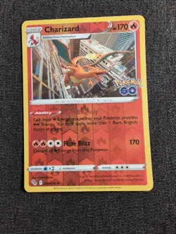 Charizard 010/078 Pokemon GO Reverse Holo - Image 1