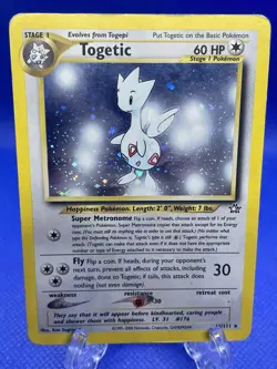 Pokemon TCG Togetic Neo Genesis 16/111 Holo Unlimited Holo Vintage never played - Image 5