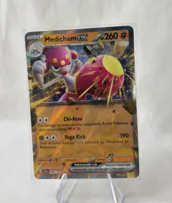 Medicham ex 080/142 Pokemon Stellar Crown Holo NM - Image 1