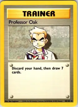 Pokemon | Base Set | Professor Oak | 088/102 | Normal | NM - Image 1