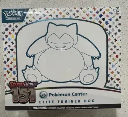 POKEMON CENTER TCG SCARLET & VIOLET 151 SEALED ELITE TRAINER BOX ET - Image 4