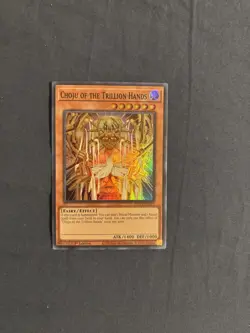 Yugioh! Choju of the Trillion Hands - PHHY-EN023 - Super Rare - 1st Edition NM - Image 1