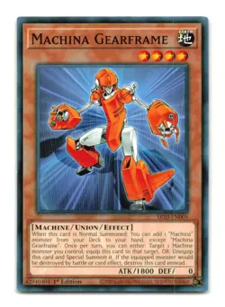 Machina Gearframe - SR10-EN005 1st Edition - YuGiOh-LP - Image 1