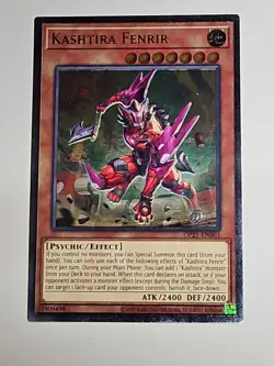 Yugioh Kashtira Fenrir OP21-EN003 Ultimate Rare LP - Image 1
