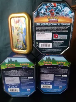 Pokemon TCG Assorted Empty Collector's Tin Lot (no cards inside) - Image 2