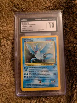 CGC 10 Articuno 1999 Fossil 2/62 Holo Pokemon Card. Gem Mint 💎💎💎 🔥🔥🔥 - Image 1