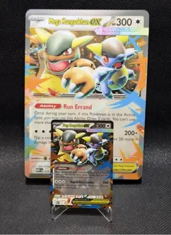 Mega Kangaskhan Ex - MEP025 - Oversized Jumbo Promo Card and Small Card Normal - Image 1