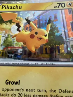 Pokemon TCG Pikachu 006/015 McDonald's 2023 Holo Card - MP - Image 2