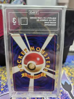 Grade TAG 3 Dark Dugtrio Holo Rare Rocket Gang Japanese Pokemon Card - Image 2