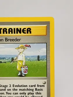 Pokemon Trainer Card - Pokemon Breeder Vintage Base 2 Set Near Mint Condition - Image 3