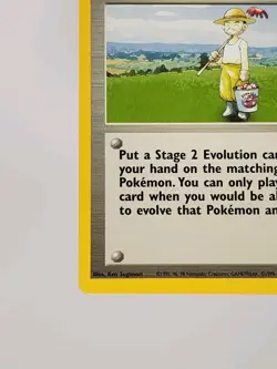 Pokemon Trainer Card - Pokemon Breeder Vintage Base 2 Set Near Mint Condition - Image 5