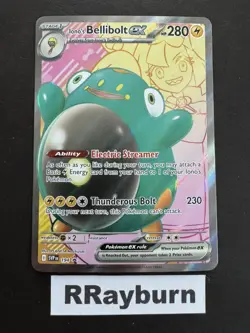 Pokemon Iono's Bellibolt ex 194 Sv: Scarlet & Violet Promo Cards Holo - Image 1