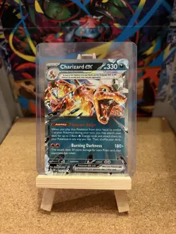 Charizard EX 125/197 Double Rare Obsidian Flames 2023 - Pokemon Card TCG (NM) - Image 1