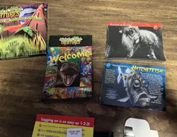 Weird n Wild Trading Cards, Box, and Puzzle Lot - Image 4