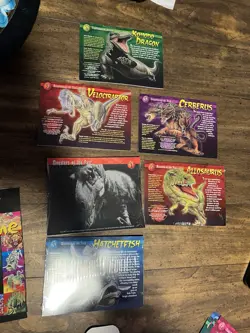 Weird n Wild Trading Cards, Box, and Puzzle Lot - Image 5