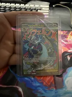 Mega Charizard x EX 023 Me: Mega Evolution Promo Holo Pokemon Card Near Mint NM - Image 5