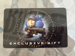 World of Warcraft BlizzCon 2009 Grunty Murloc Space Marine Pet Loot Card UNUSED - Image 1