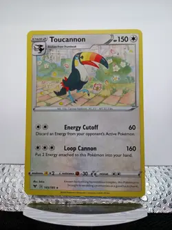 Toucannon 145/185 - Vivid Voltage - Rare - Pokemon Card TCG - NM - Image 1