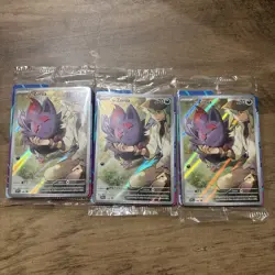 Pokemon TCG Journey Together N's Zorua 189 Promo Card Sealed Lot of 3 NM - Image 1