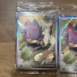 Pokemon TCG Journey Together N's Zorua 189 Promo Card Sealed Lot of 3 NM - Image 2