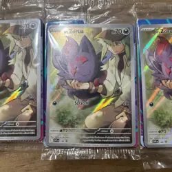 Pokemon TCG Journey Together N's Zorua 189 Promo Card Sealed Lot of 3 NM - Image 3