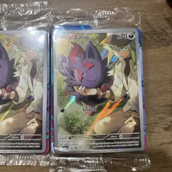 Pokemon TCG Journey Together N's Zorua 189 Promo Card Sealed Lot of 3 NM - Image 4