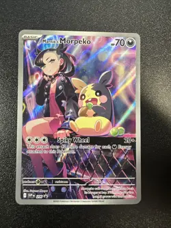 Marnie’s Morpeko 206 Sv: Scarlet & Violet Promo Cards Holo NM JL - Image 1