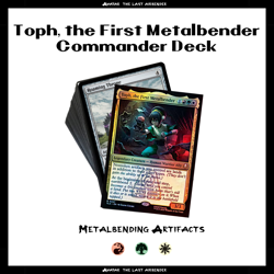 Toph, the First Metalbender - Artifact Bending - 100 Card MTG EDH Commander Deck - Image 1