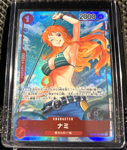 Nami Alt Art OP01-016 R Rare ROMANCE DAWN ONE PIECE Card Game Japanese MINT/NM - Image 1