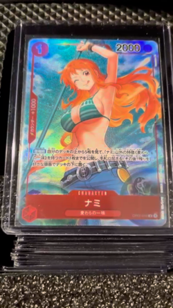 Nami Alt Art OP01-016 R Rare ROMANCE DAWN ONE PIECE Card Game Japanese MINT/NM - Image 2