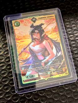 VCard TCG Rising Stars Farmer Vienna Holo 10 1st First Edition Card Gamersupps - Image 1