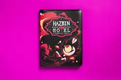Hazbin Hotel KeeKee Trading Card Binder Vivziepop 9-Pocket Zippered - Image 1