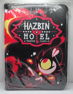 Hazbin Hotel KeeKee Trading Card Binder Vivziepop 9-Pocket Zippered - Image 3